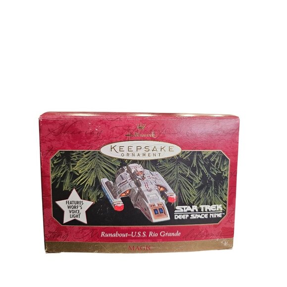 Hallmark Keepsake Ornament Star Trek Deep Space Nine Runabout U.S.S. Rio Grande - Picture 4 of 9